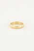 Narrow scale ring | Broad ring | Ladies ring My Jewellery