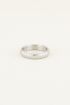 Smalle ring schubben | Brede ring | Dames ring My jewellery