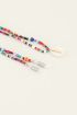 Brillenkoordje kralen & schelp My Jewellery