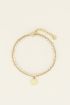 Dubbel armbandje groene kraaltjes | My Jewellery