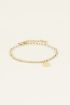 Dubbel armbandje groene kraaltjes | My Jewellery