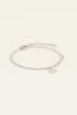 Dubbel armbandje groene kraaltjes | My Jewellery