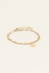 Dubbel armbandje multikleur kraaltjes | My Jewellery