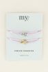 Roze forever connected armband | Vriendschap sieraden | My Jewellery