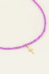 Moments kralen ketting paars | My Jewellery