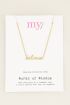 ketting believe | Roestvrijstalen ketting | My Jewellery