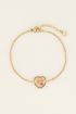 Armband droogbloemen hartje | My Jewellery