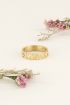 Ring brede bloemetjes | Ringen | My Jewellery