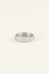 Ring brede bloemetjes | Ringen | My Jewellery
