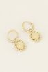 Oorringen daisy ovaal | Oorringen | My Jewellery