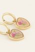 Oorringen wildflower hartje | My Jewellery