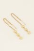 Oorhangers drie bloemetjes | My Jewellery
