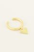 Ear cuff hangend driehoekje | My Jewellery