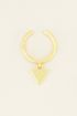 Ear cuff hangend driehoekje | My Jewellery