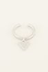 Ear cuff hangend driehoekje | My Jewellery