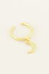 Hanging moon ear cuff | My Jewellery