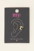 Ear cuff hangend maantje | My Jewellery