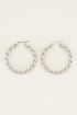 Oorringen gedraaid patroon | My Jewellery