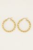 Oorringen gedraaid patroon | My Jewellery