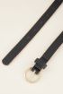 Zwarte riem met studs | My Jewellery
