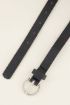 Zwarte riem met studs | My Jewellery