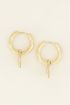 Oorringen love slotje | Oorbellen | My Jewellery