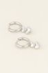 Oorringen dubbel hartje | My Jewellery