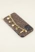 Bruin telefoonhoesje met ketting | My Jewellery