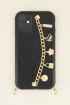 Zwart telefoonhoesje met ketting | My Jewellery