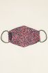 Rood mondkapje winter 100% katoen | My Jewellery