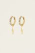 Oorringen bliksem & strass | My Jewellery