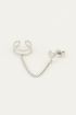 Stud hartje met ear cuff | My Jewellery