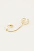 Schlangen-Ohrstecker mit Ohrklemme | My Jewellery