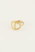 Ring ovaal gedraaid patroon | My Jewellery
