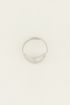 Ring ovaal gedraaid patroon | My Jewellery