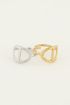 Ring ovaal gedraaid patroon | My Jewellery