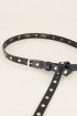 Black belt featuring gold studs | My Jewellery