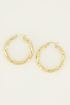 Oorringen gedraaid effect | My Jewellery