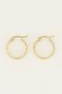 Oorringen rond patroon | My Jewellery