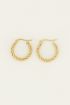 Oorringen rond bolletjes | My Jewellery