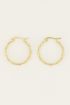 Oorringen rond smal |My Jewellery