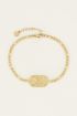 Schakelarmband met plaatje| My Jewellery