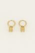 Oorringen dobbelsteen | My Jewellery