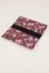 Multikleur mondkapjes houder met bloemen | My Jewellery