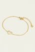 Armband open hart steentjes | My Jewellery