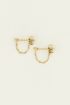 Oorbellen ketting bolletje | My Jewellery