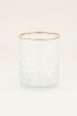Glas gouden randje | Waterglazen | My Jewellery