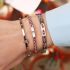 My Jewellery Armbanden plaatje driehoek roestvrij staal