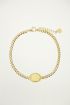 Armband Bedel Ovaal Roos, Schakelarmband