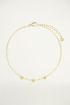 Armband drie hartjes, hartjes armband